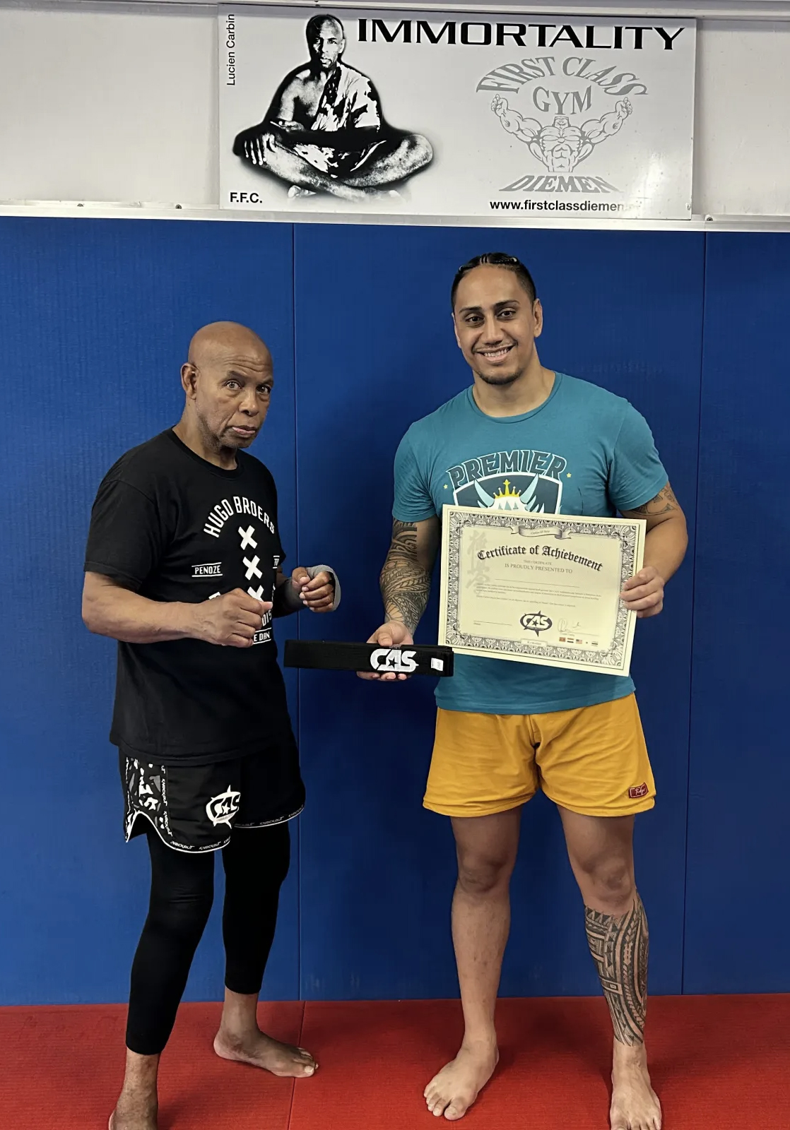 Lucien Carbin - Zac Shepard. Carbin Kickboxing and Premier Fight and Fitness